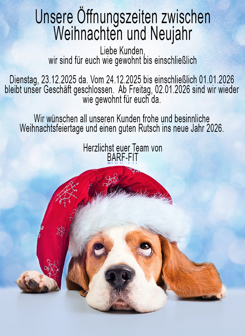 Barf-Fit Tönisvorst Weihnachten 2025